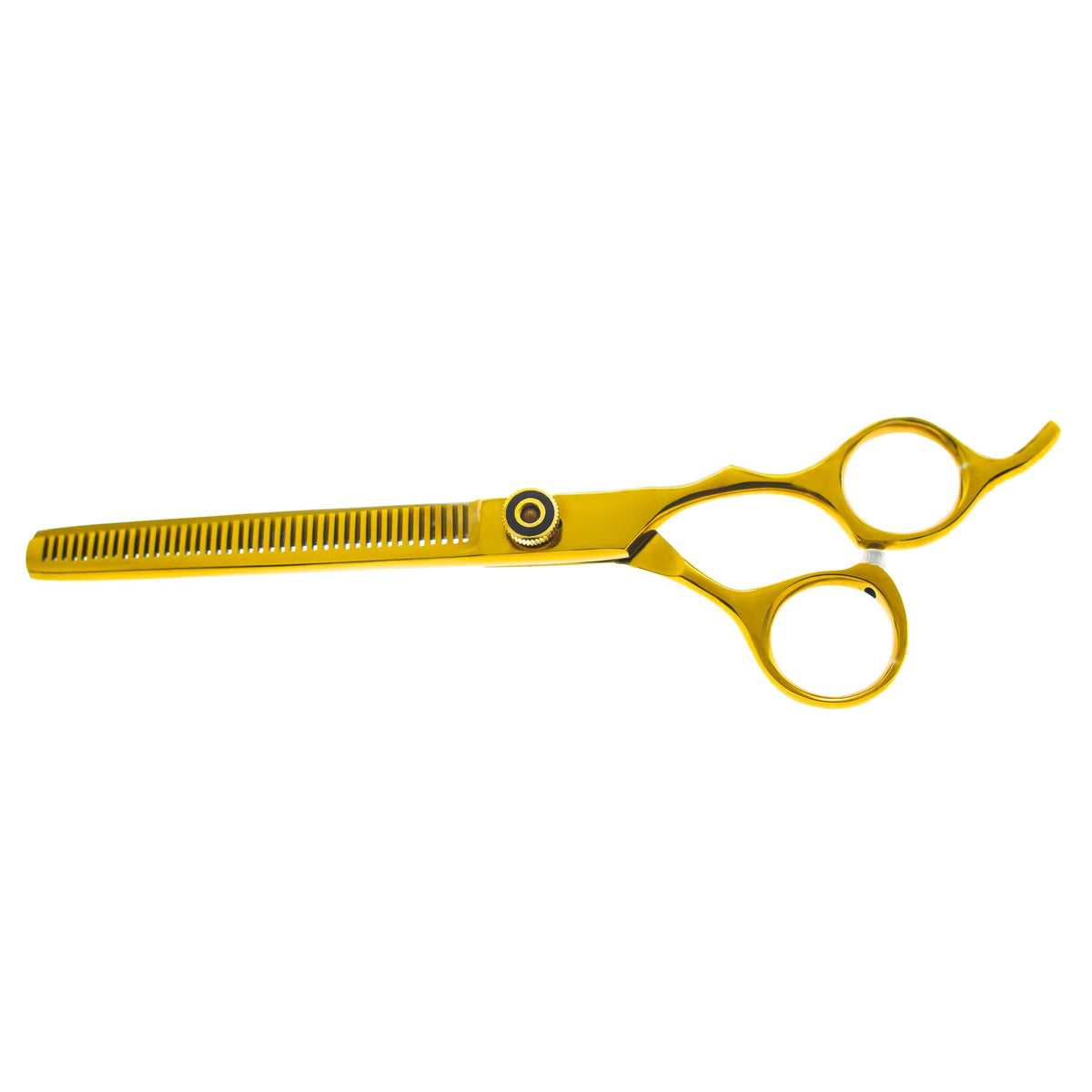 Aashta Kit Tijeras Profesionales para Estilista/Barber/Peluquero 7" (DORADO) con Estuche Incluido