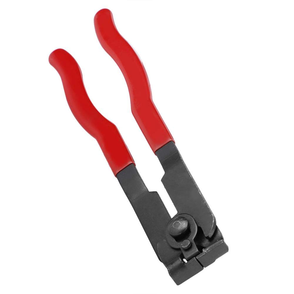 Herramienta de instalación de bandas de abrazadera para juntas CV, herramienta profesional antideslizante tipo oreja CV, pinzas de bota para juntas CV (alicates de paquete de carcasa de polvo)