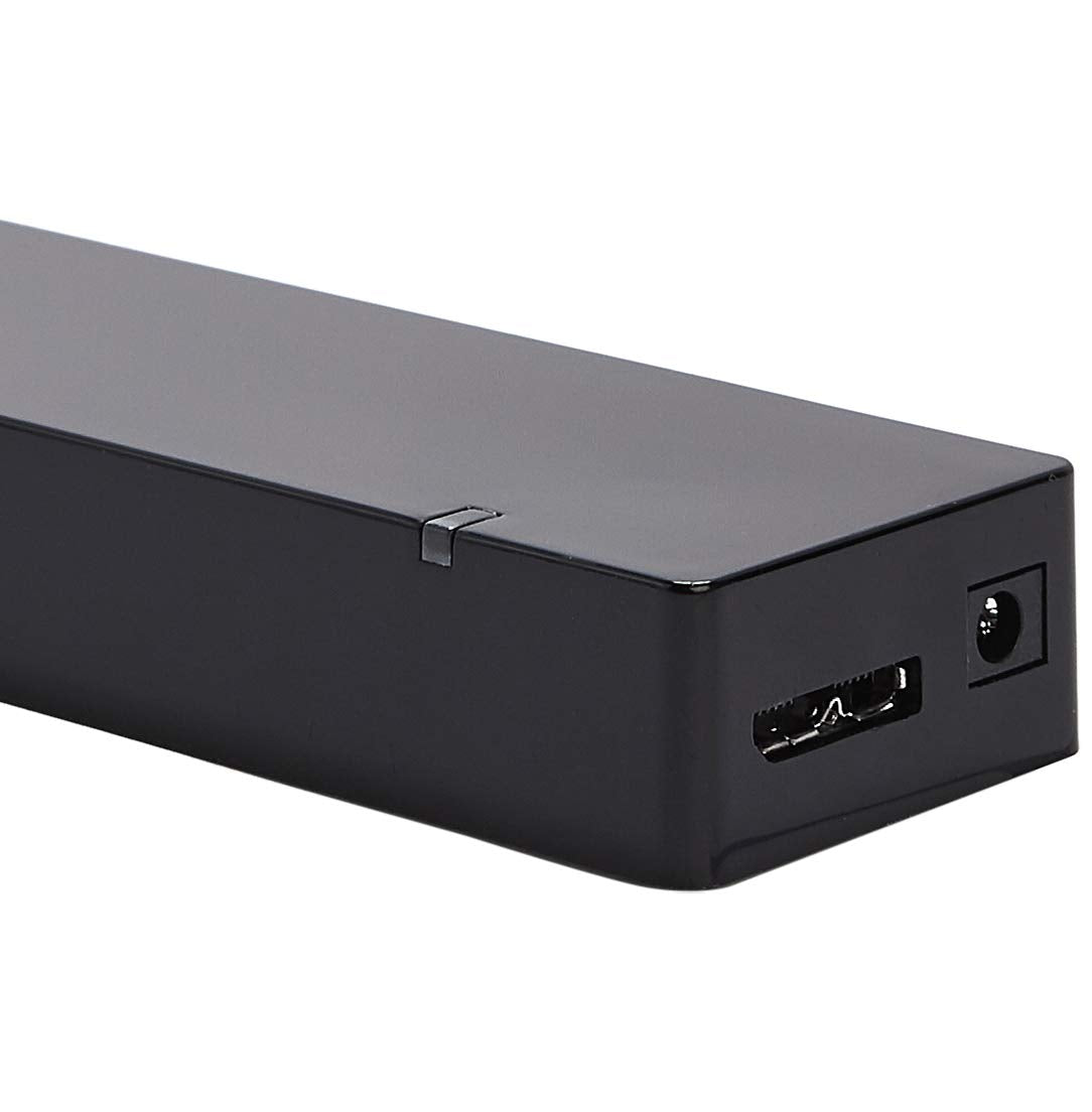 Amazon Basics - Hub USB 3.0 de 10 puertos con adaptador de CA, negro