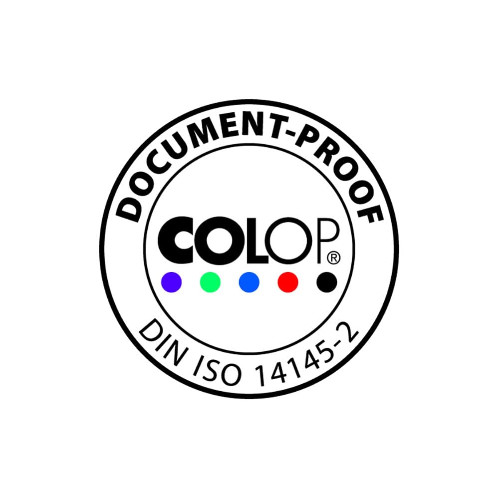 COLOP E/30 - Almohadilla de repuesto de tinta negra de alta calidad, no tóxica, a base de agua, almohadilla de repuesto para impresora 30 y sello C30