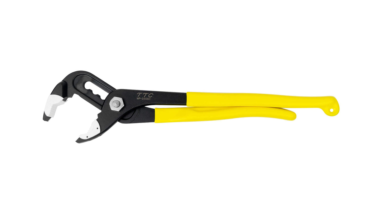 Tsunoda WP-250SC Alicate bomba de agua PLA-iers, Pinza de extension de mandíbula de resina, 25,4 cm