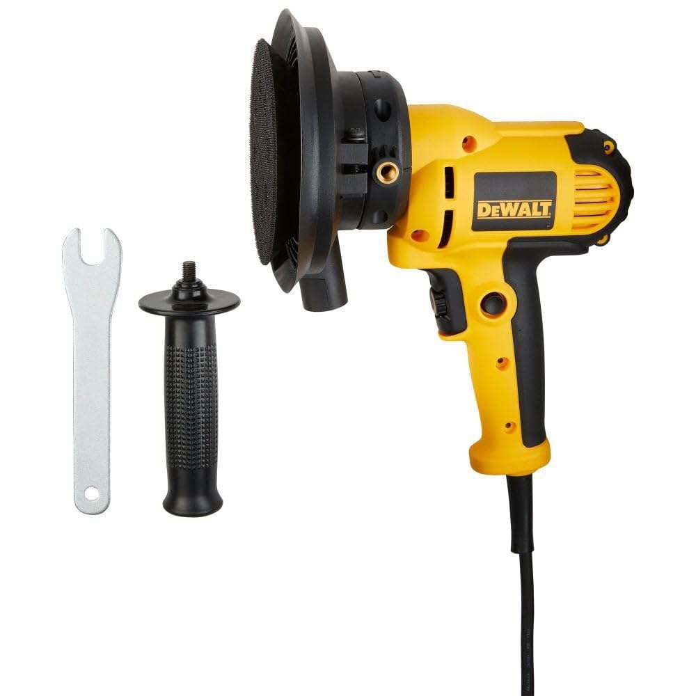 Dewalt DWE6401DS - Lijadora de velocidad variable con disco de 12.7 cm y cubierta para polvo
