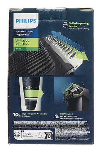 Barbero Philips Beardtrimmer Series 3000 Lift & Trim 10 Posiciones