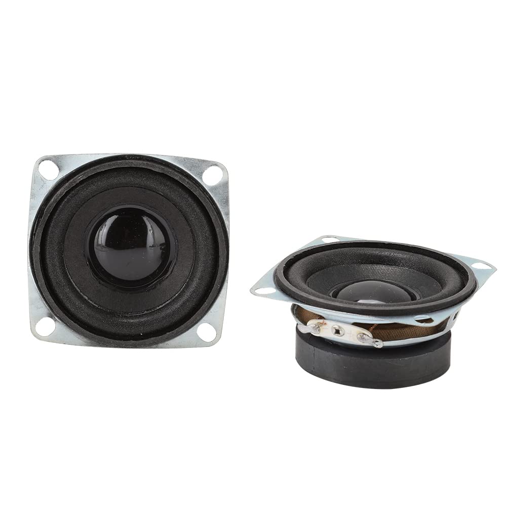 Bocinas Para Auto, 2 Piezas 2 Pulgadas 4Ω 3W Tweeters Para Auto Altoparlante Bluetooth con Bajo Potente Altavoz de Alta Sensibilidad con Bajo Potente