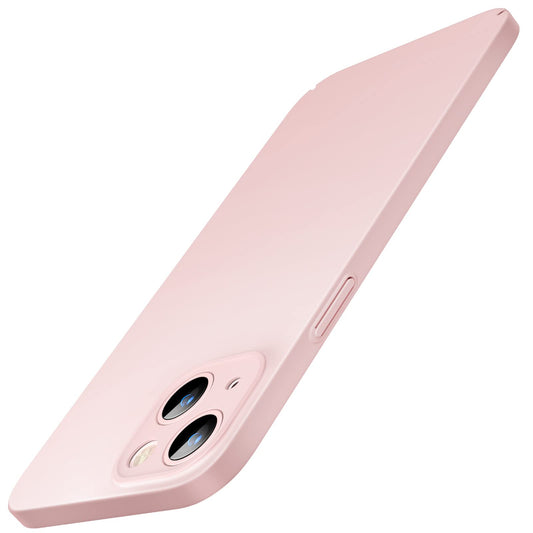 JETech Funda Delgada Mejorada (0,85 mm Grosor) para iPhone 13 6,1 Pulgadas, Cubierta Lente de Cámara Protección Completa, PC Duro Mate Ultra Delgada y Ligero Carcasa (Rosado)