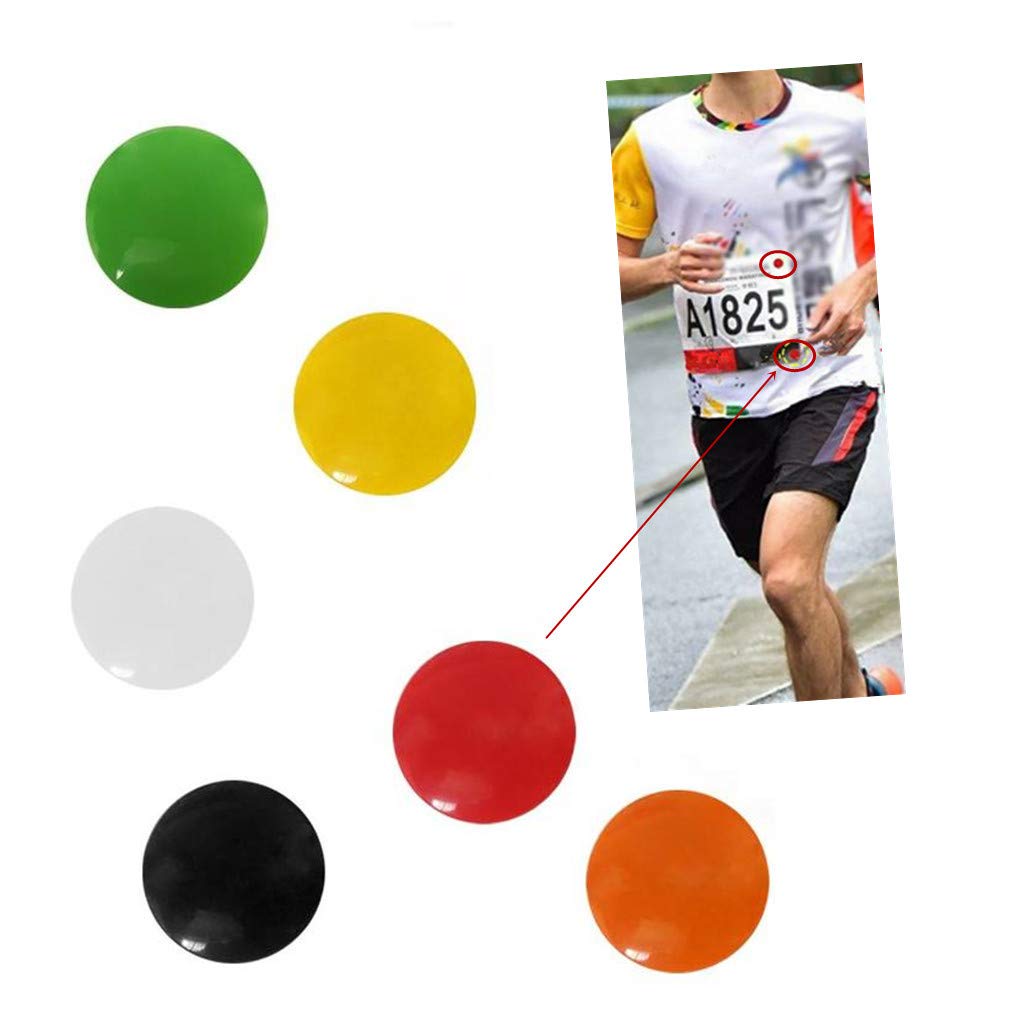 BELOWSYALER - 4 soportes magnéticos para baberos de carrera con número de carrera, clips para correr, cinturón de seguridad, hebilla de tela, triatlón, correr, ciclismo