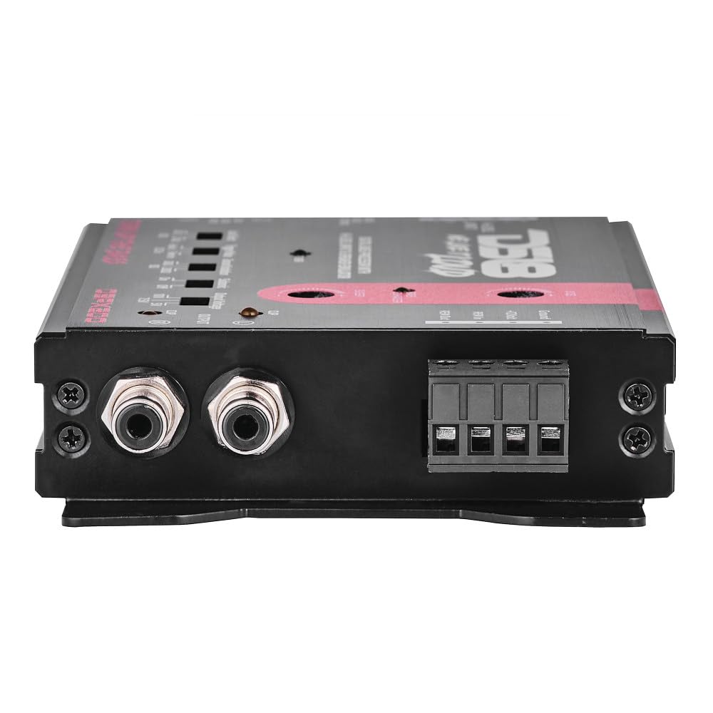 DS18 DBPX200 Procesador Digital de Graves con convertidor de señal de Alta a Baja y emulador de Altavoces, procesador de restauración de Graves Digitales, Entrada/Salida de preamplificador de 2