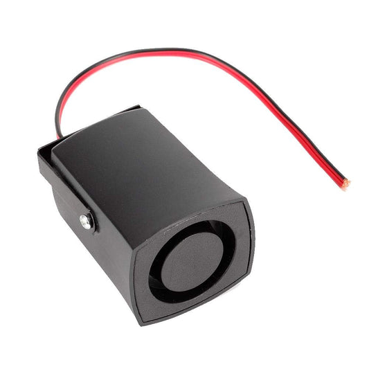 Buzzer Alarma de Marcha Atrás Universal 12V 115db para Automóvil Negro