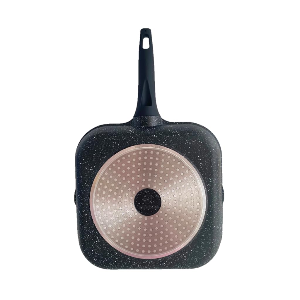 Sartén Grill Antiadherente Westinghouse Mármol Negro 28 cm