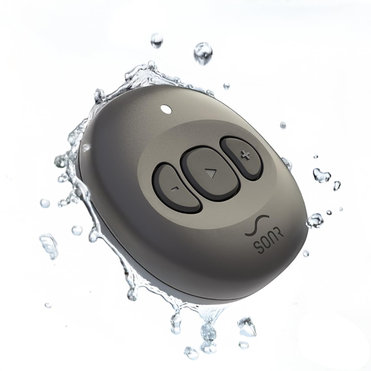 Auriculares de Natación SONR Negro de Conducción Ósea con Memoria 16 GB Resistentes al Agua para Entrenamiento