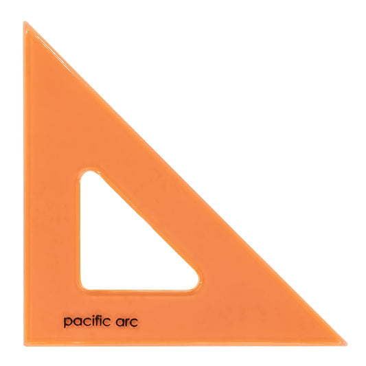 Escuadra Pacific Arc Fluorescente Ángulo 45/90 Borde de Entintado para Arquitectura e Ingeniería