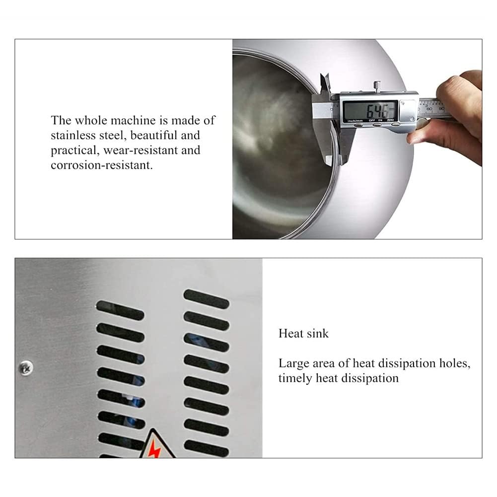 Máquina de recubrimiento de azúcar, Mini máquina laminadora de chocolate comercial, Máquina pulidora de recubrimiento de chocolate de 2-5 kg/H Máquina secadora de recubrimiento de bolas de azúcar