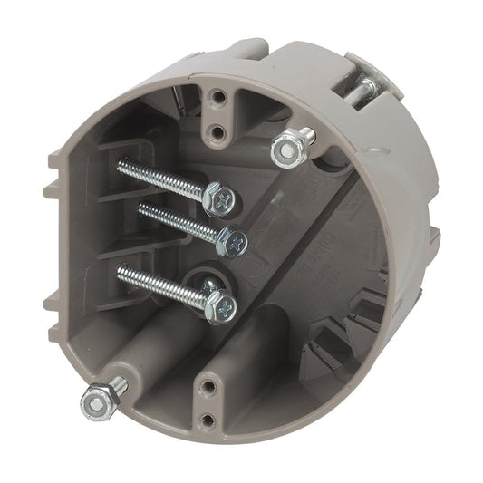 Caja Eléctrica Southwire Gris con Soporte para Ventilador de Techo y Lámpara, Profundidad Ajustable