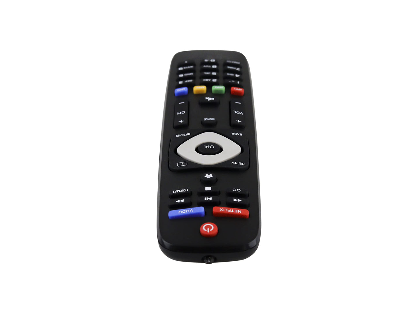 Control Remoto Philips Smart TV URMT39JHG003 39PFL2608/F7 46PFL3908/F7 32PFL4908/F7 46PFL360 Netflix VudU