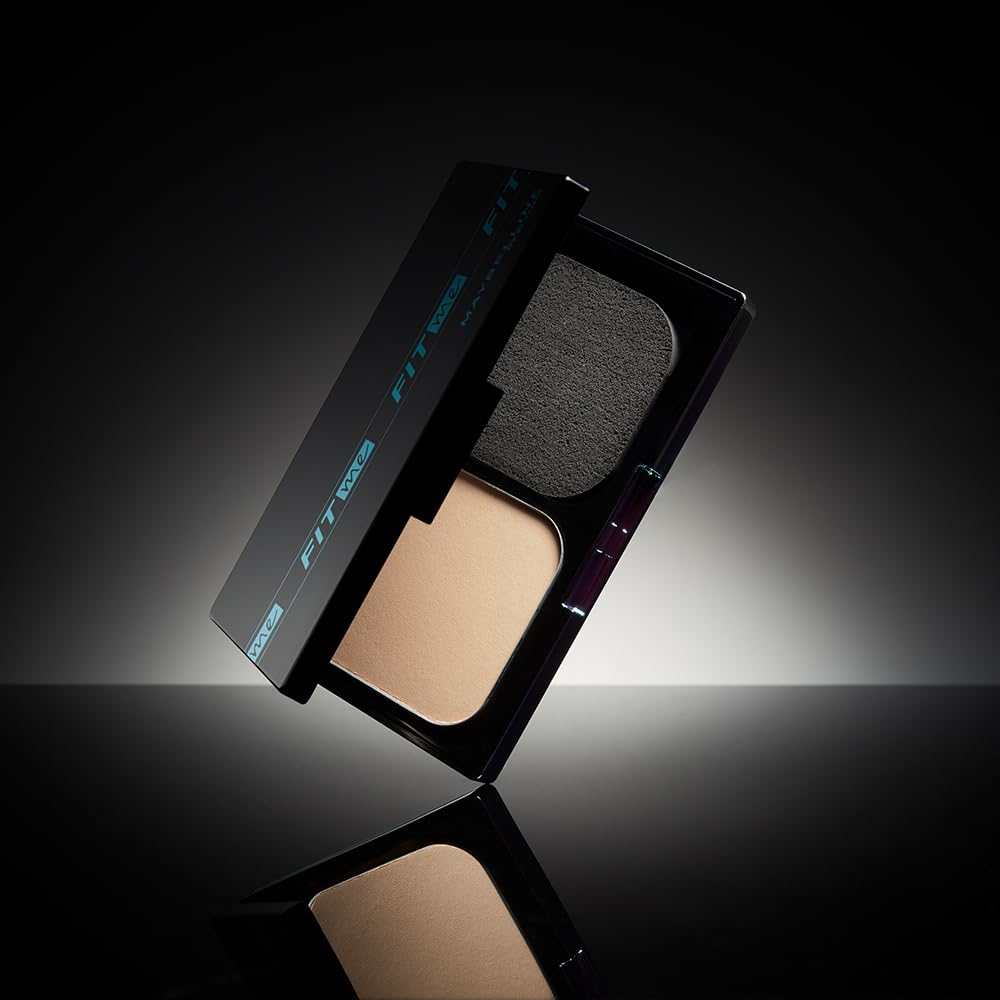 Base de maquillaje en polvo Maybelline Fit Me Natural Beige FPS 44 24h