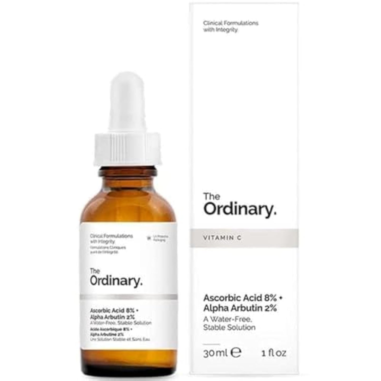 The Ordinary Ascórbico Acid 8% Plus Alpha Arbutina 2% 30ml