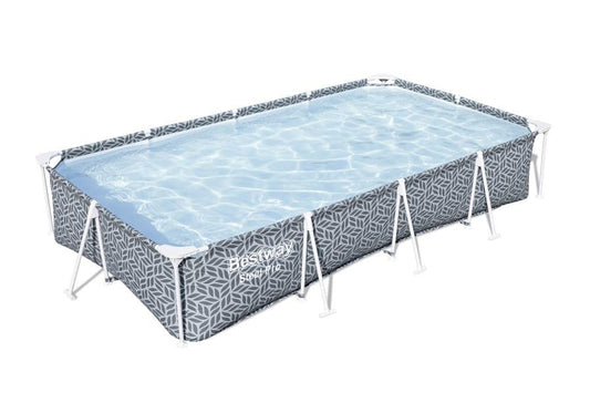 Bestway Alberca con Estructura Steel Pro 3.66m x 2.01m x 66cm Pool Set, Incluye Bomba y Filtro 561FU