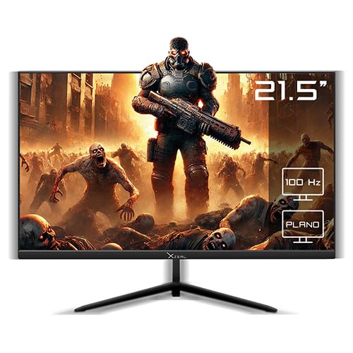 Monitor Xzeal 21.5" XST 580-1 Panel Plano VA HD 100Hz 5ms 1xVGA + 1xHDMI + 1xDC + Vesa 75x75mm Negro