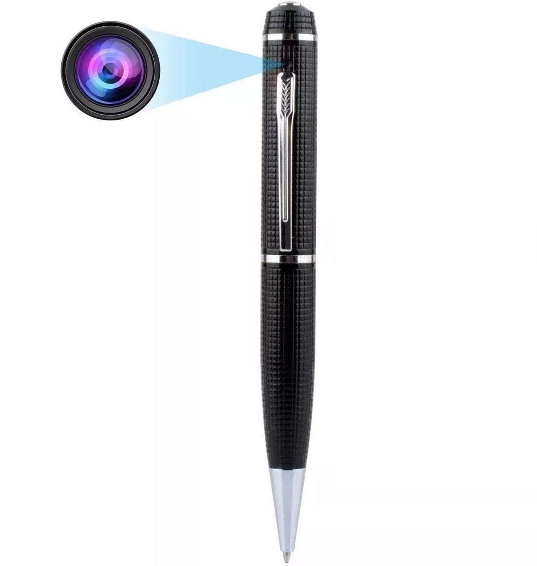 Mini Cámara Espía Sanbee Negro Plata con Micrófono Integrado Cámara DVR para Video y Fotografía