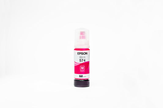 Botella de Tinta Epson Magenta T574 65 ml para Impresora L8050