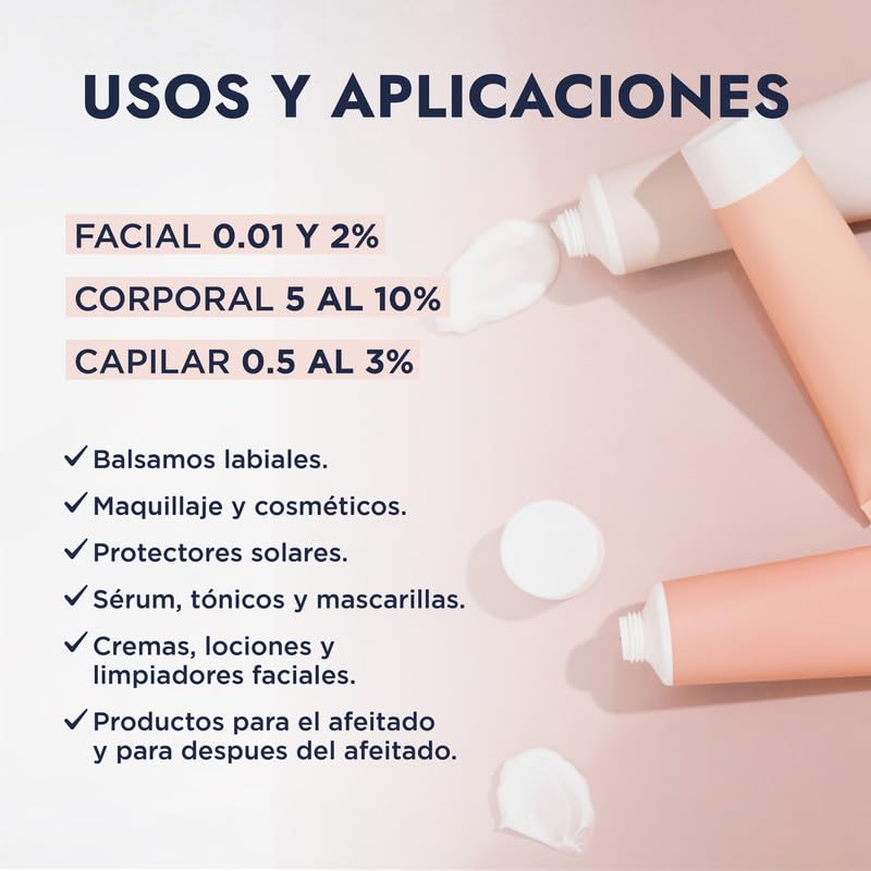 Hebbe - Alantoína Pura, Cicatrizante y Suavizante para Piel Irritada y Sensible, 100 g