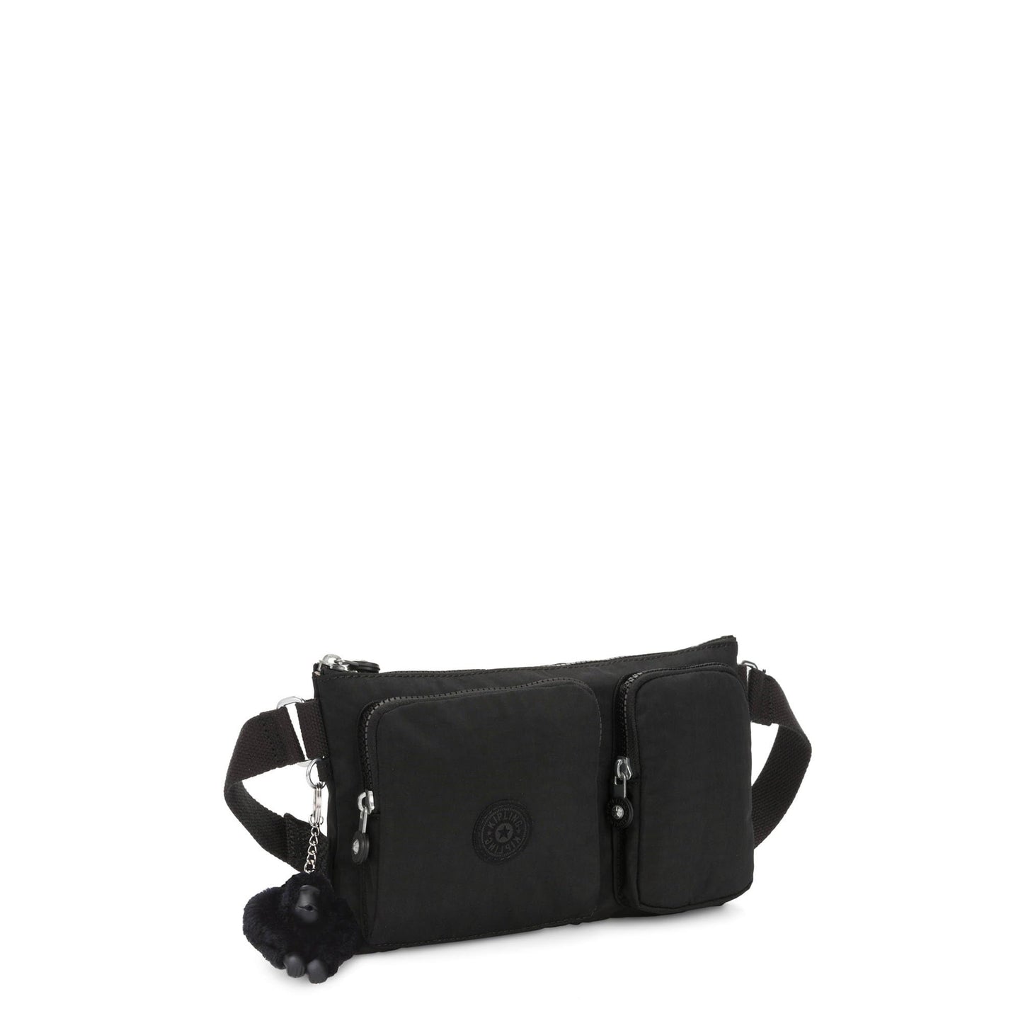 Kipling Presto Up - Cintura para mujer, Negro (Black Noir), 11"L x 6.5"H x 1.25"D, Presto Up Waist Pack