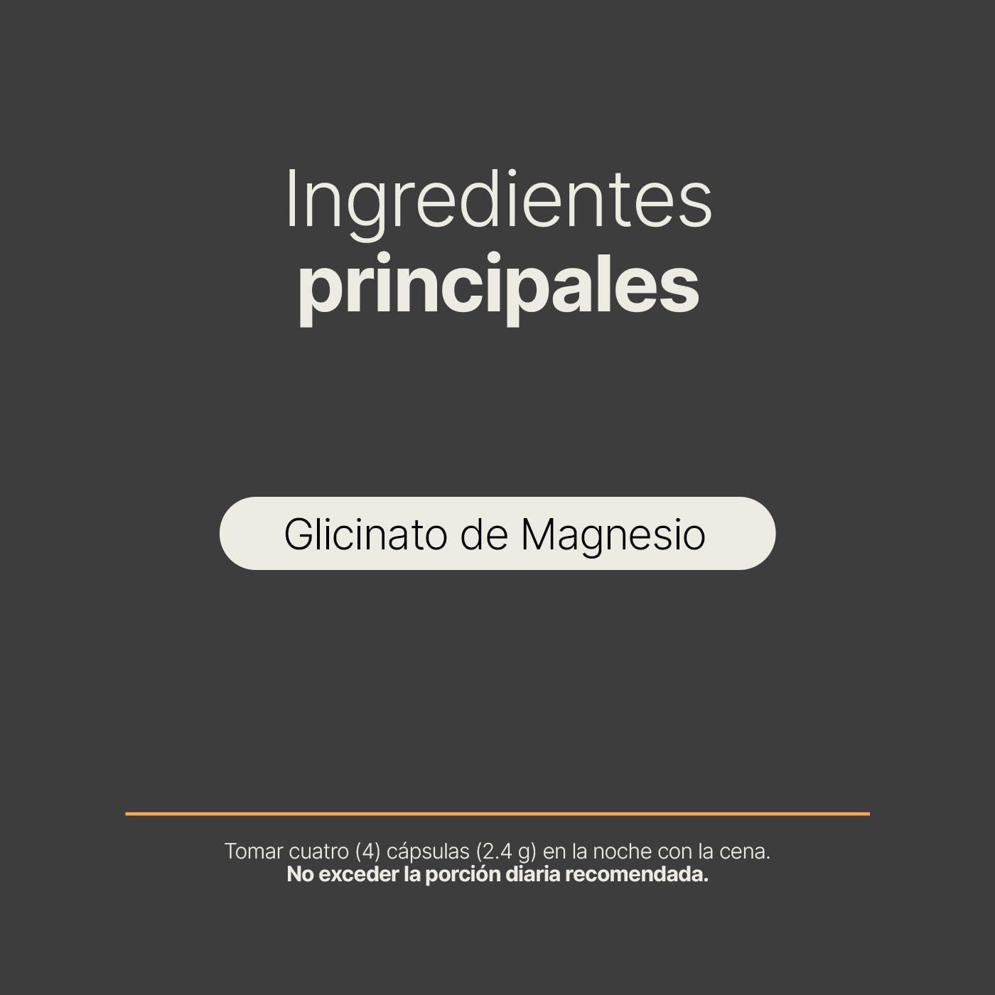 B Life Company Glicinato de Magnesio de 260 Cápsulas con 1800 mg por porción. Alta absorción. Ingredientes Naturales. Glycinate Mag.