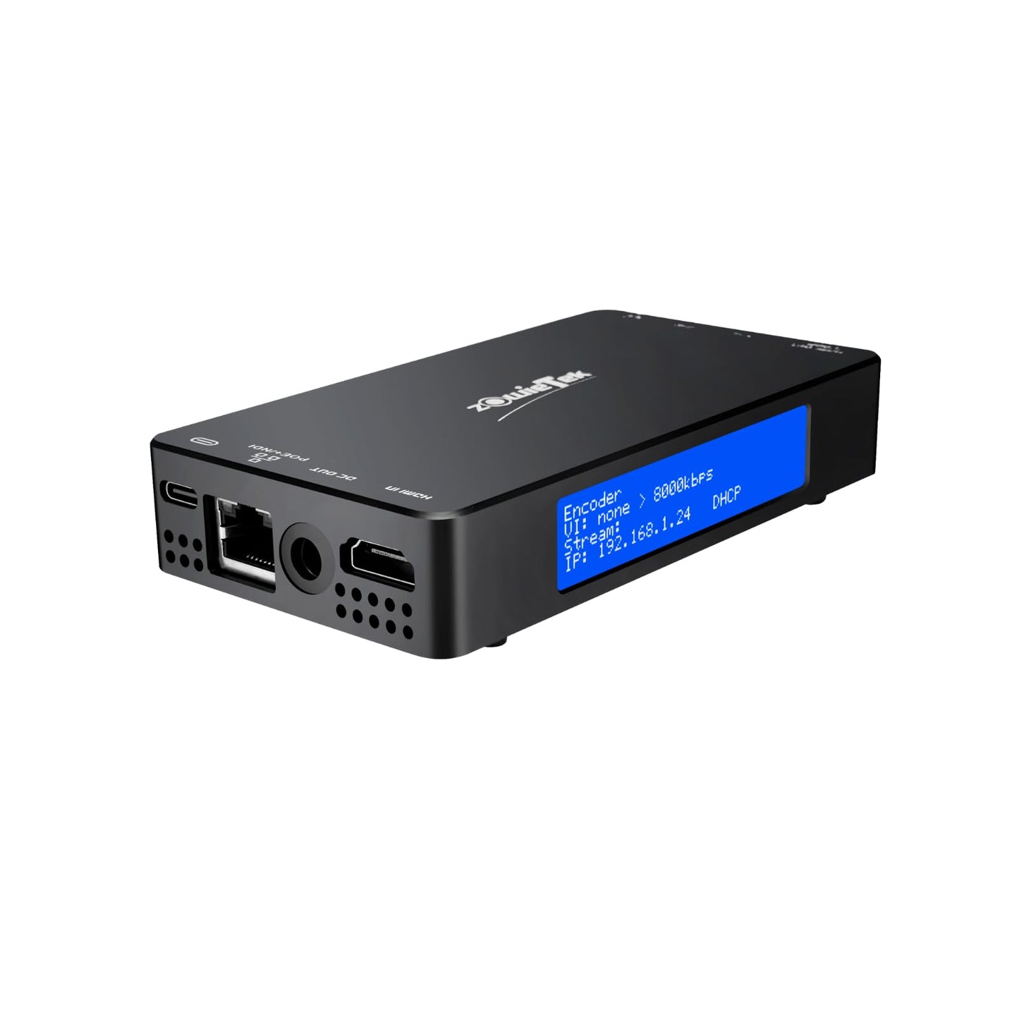 Zowietek Codificador/decodificador de vídeo HDMI 4K, ZowieBox, NDI | Convertidor/Reproductor HX3, UVC a HDMI, Captura y Grabador de Vídeo Pass-Through, SRT/RTMP(S)/RTSP, Transmisión en Vivo