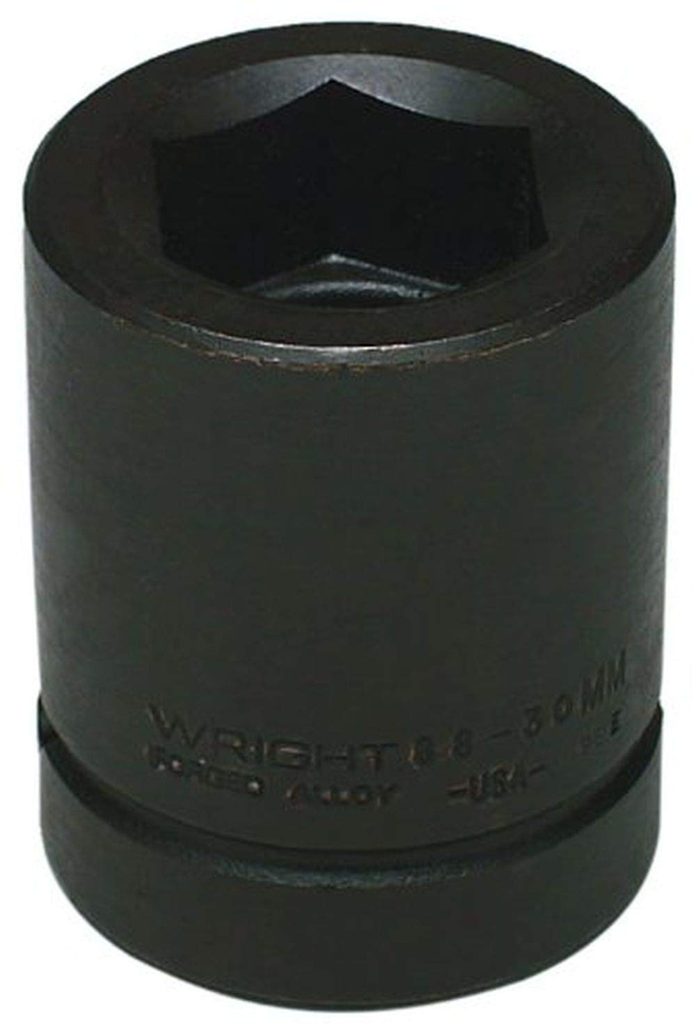 Wright Tool - Llave de vaso de impacto métrico estándar (88-34 mm, 34 mm, 6 puntos)