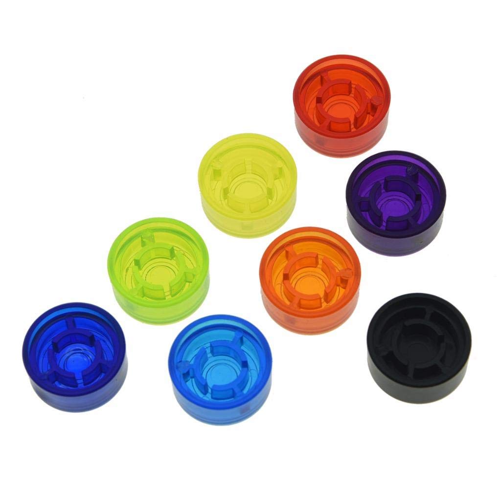 Tapas de Protección para Pedal de Efecto Dopro Varios Colores Paquete de 8