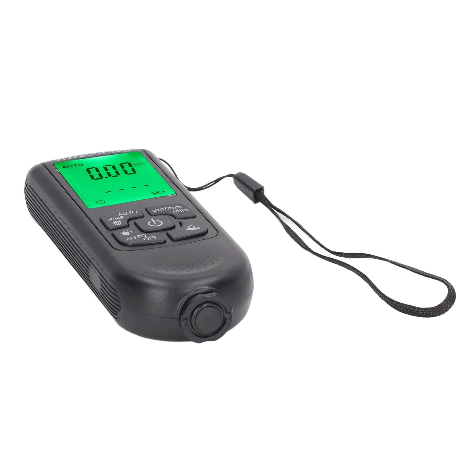 Medidor de Espesor de Revestimiento Digital Portátil Negro con Apagado Automático