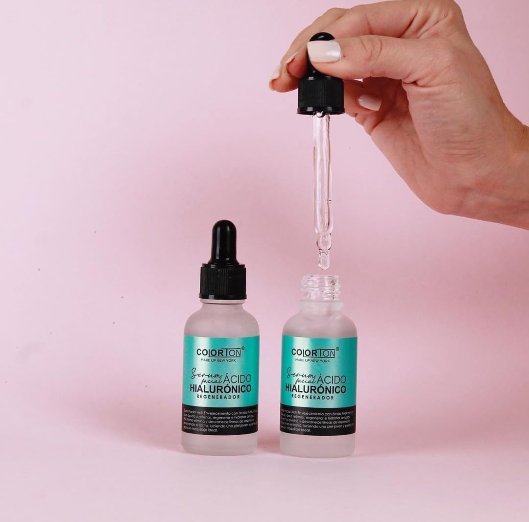 Serum Facial Acido Hialuronico Colorten By Gaero Shop | Kit 2 Piezas| 60 ml | Regenera