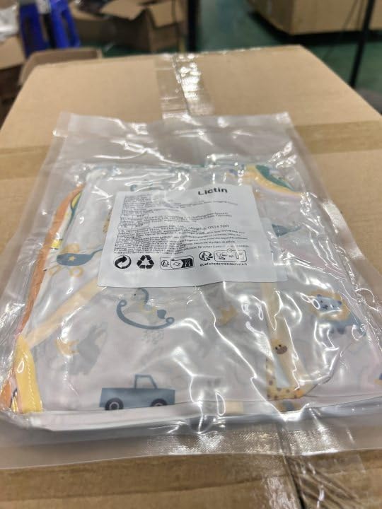 Lictin Unisexos Baberos, Baberos para Bebe, Baberos Bebe Niño Impermeable, Baberos Bebes con Mangas, Larga Impermeables con Escote Ajustable para Niños Niñas de 0-24 Meses (5 Piezas)