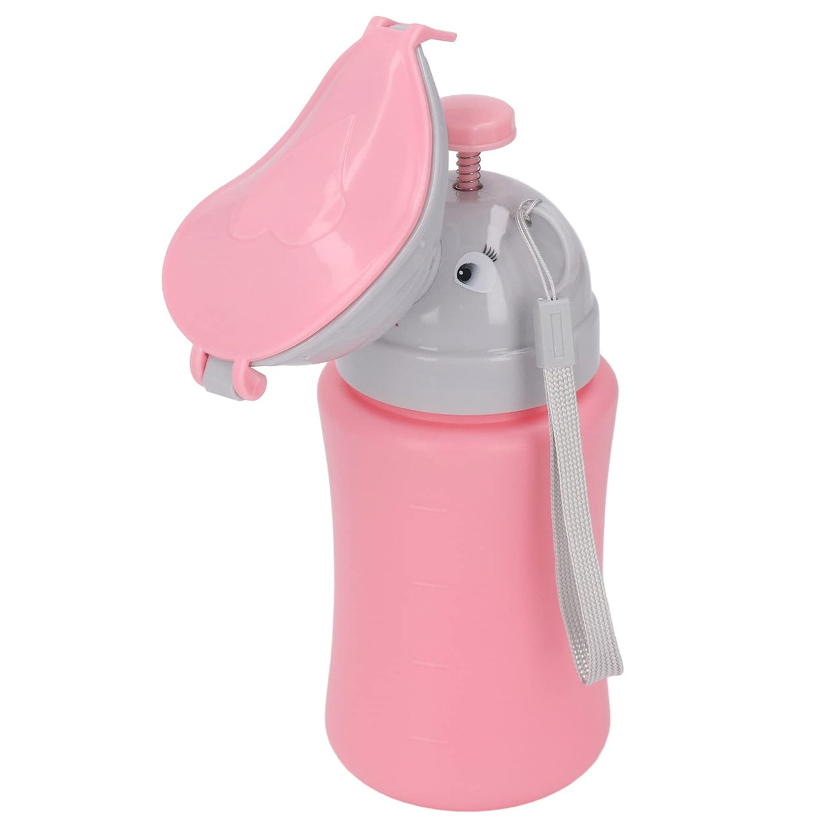 Saluaqui Copa de Entrenamiento de Orina a Prueba de Fugas para Niños - Urinal de Emergencia Portátil Liviano con Diseño Ergonómico - Baño de Baño Azul para Niños para Pequeños y (rosa para niña)