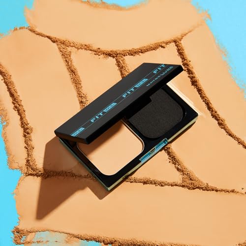 Base de maquillaje en polvo Maybelline Fit Me Natural Beige FPS 44 24h