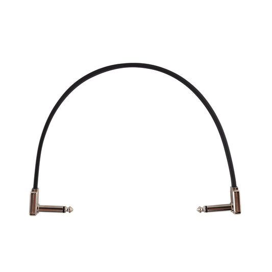 Ernie Ball - Cable de conexión plano simple de 12»