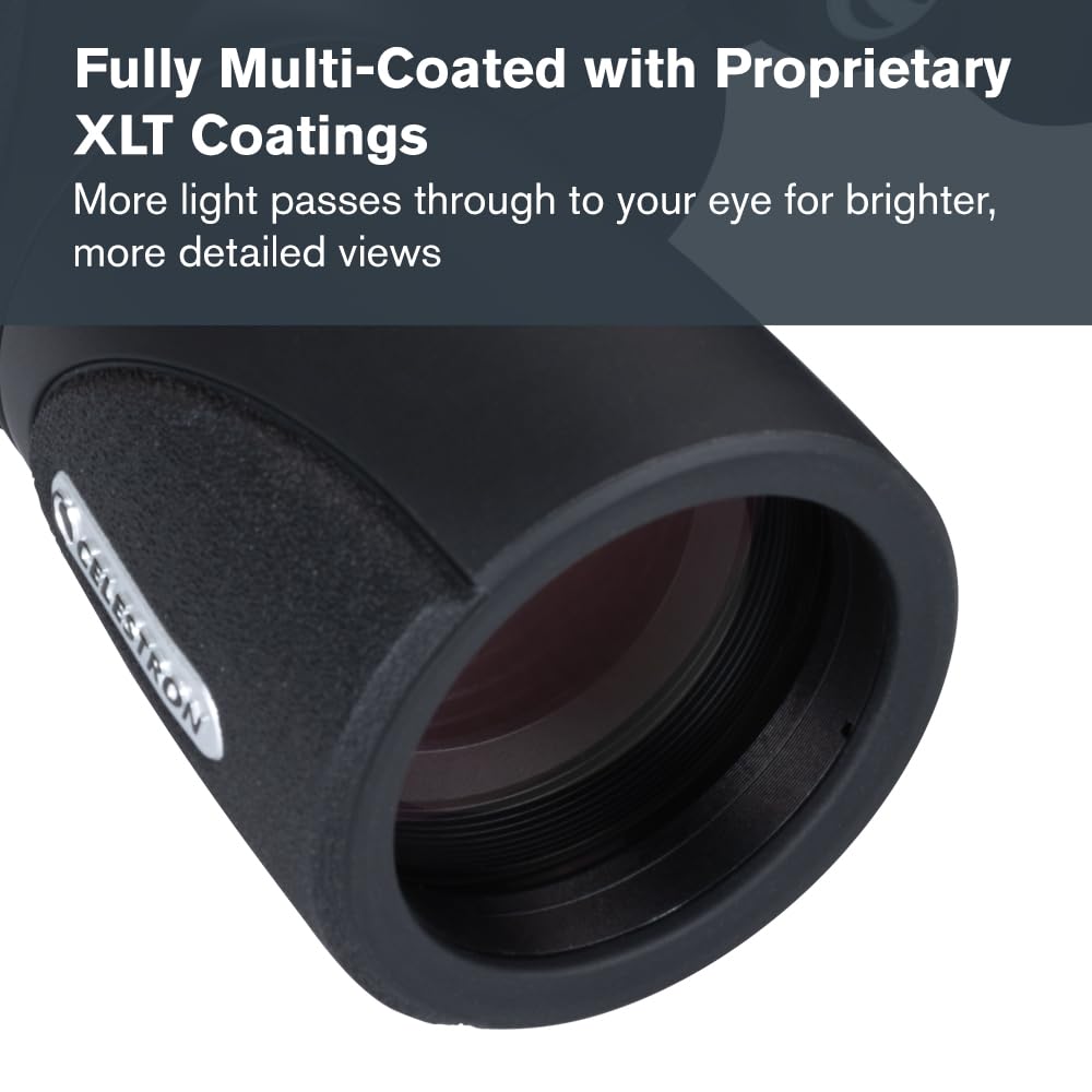 Celestron - Binocular SkyMaster Pro ED 7x50 - Binocular de astronomía con Vidrio ED - Gran Apertura para visualización de Larga Distancia - Revestimiento XLT Totalmente de Revestimiento múltiple -