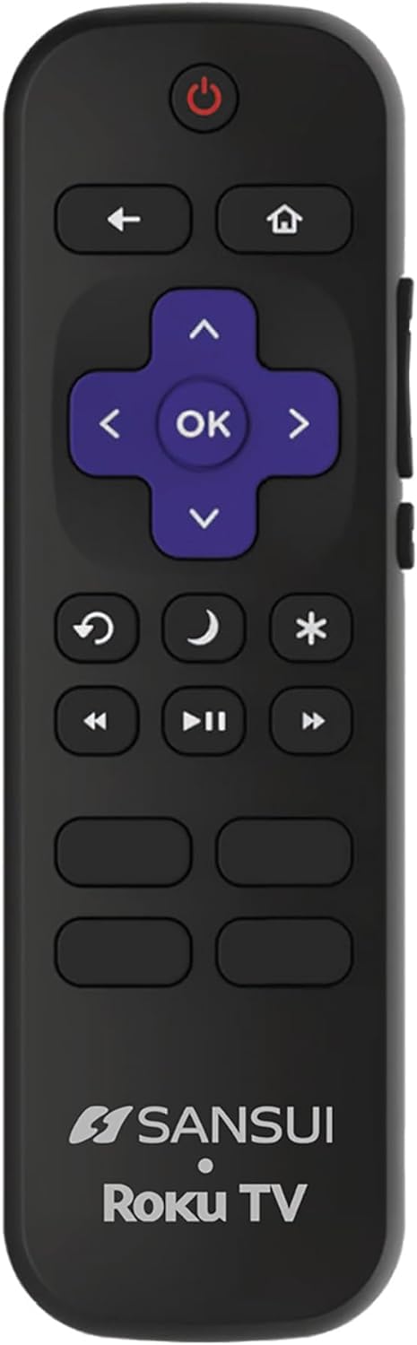 Televisor SANSUI HD Negro Compatible con Sistema Operativo Roku + Cable HDMI Gratis