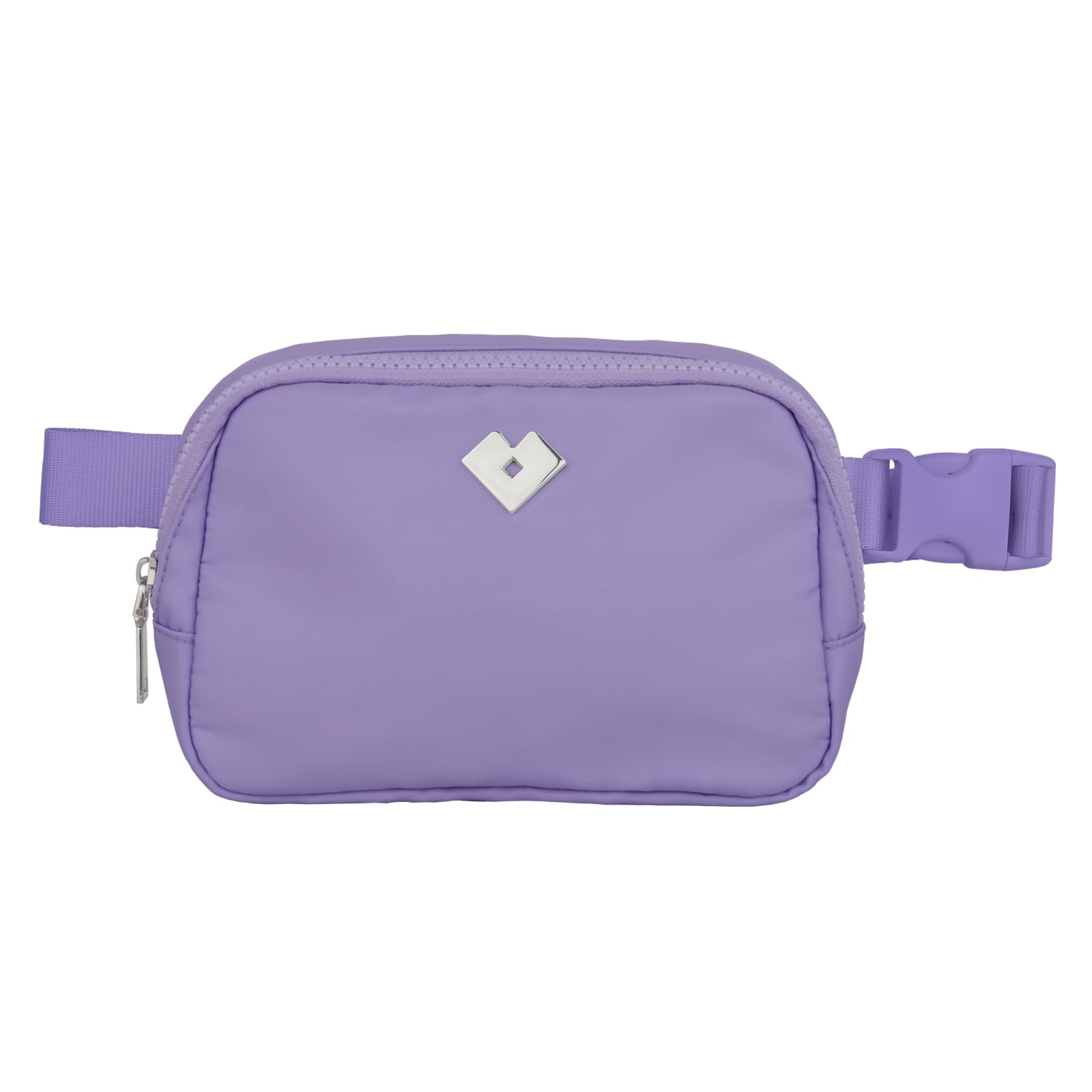 LuckyLy Cangurera para Mujer Deportiva y de Viaje, Bolsa Crossbody y Bandolera tipo Riñonera, Ligera, Repelente al Agua y con Múltiples Compartimentos, Regalos para Mujer y Mamá – Modelo Mina, Lila