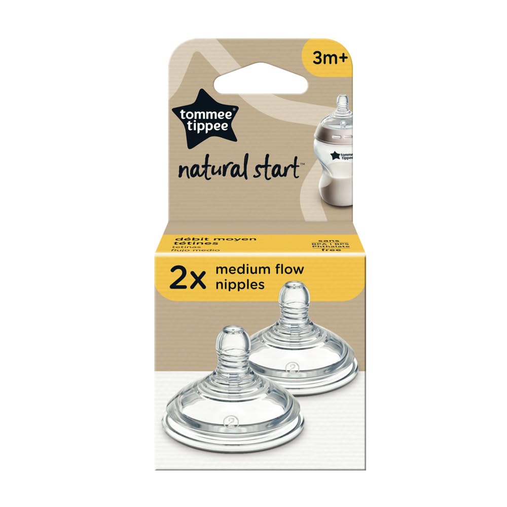 Tetinas Tommee Tippee Closer to Nature Flujo Moderado 2 Piezas