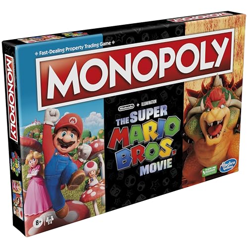 Juego de Mesa Monopoly Super Mario Bros Token Bowser para Fans
