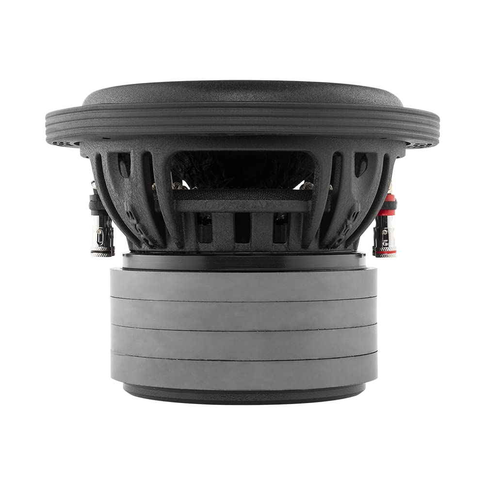 DS18 ZXI6.4D - Subwoofer de Audio para Coche de Alta excursión de 6.5 Pulgadas, 700 W, Bobina de Voz Dual de 4 ohmios, 4 imanes (1 Altavoz)