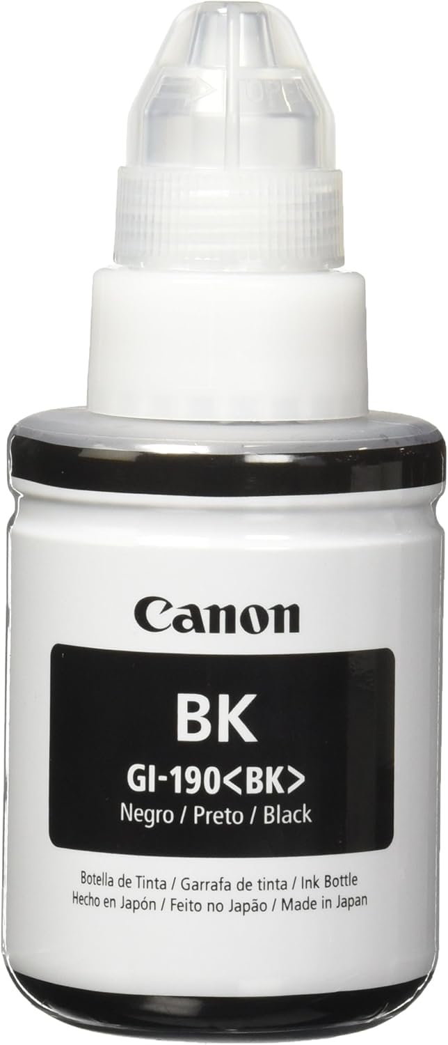 Canon Botella de Tinta GI-190 BK 135 ml