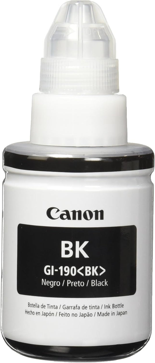 Canon Botella de Tinta GI-190 BK 135 ml