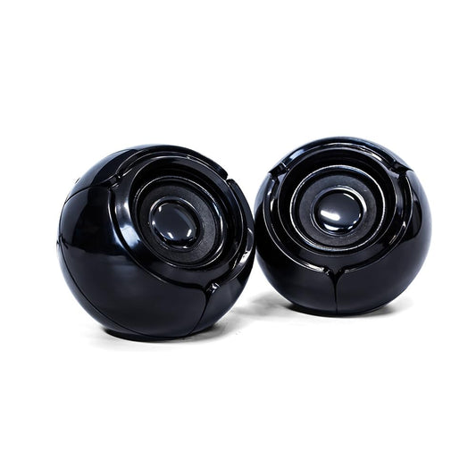 Vorago Bocinas SPK-105 2.0 para computadora, Altavoces pasivos 6W, Entrada USB alimentacion y 3.5 mm Audio
