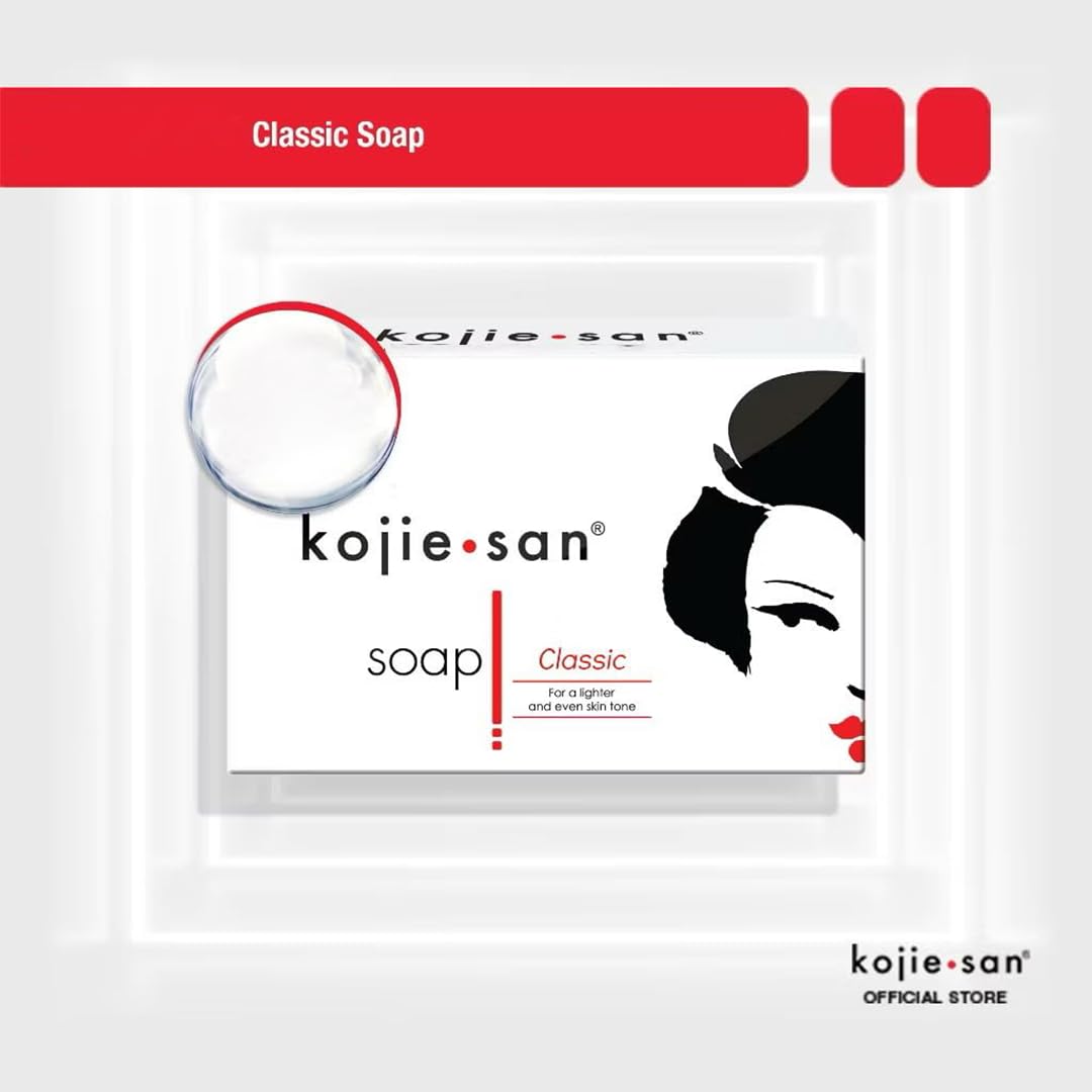 Kojie San Orange Whitening Soap, 3 x 65 g