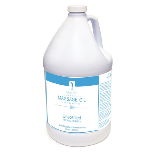 Aceite de Masaje Master Massage SpaMaster Esenciales Sin Perfume 1 Galón