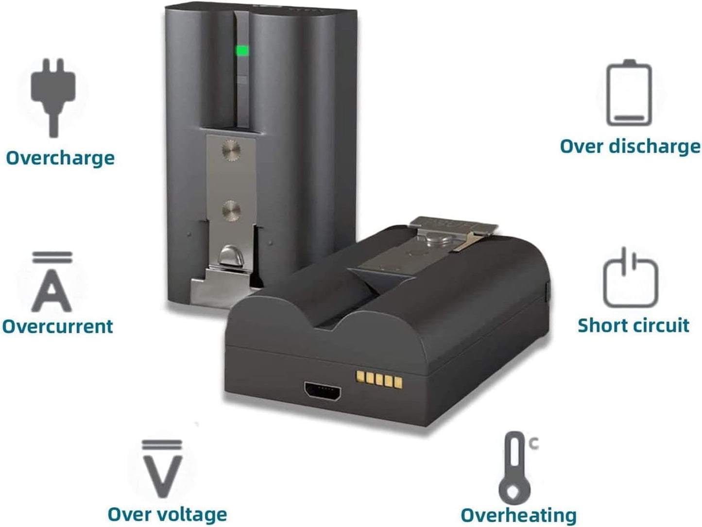 Batería Recargable de Reemplazo Ring V4 para Video Doorbell y Spotlight CAM