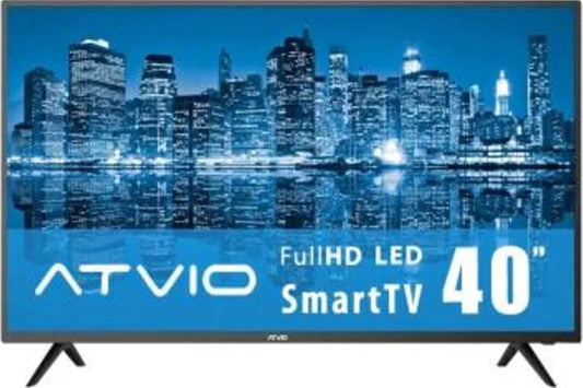 ATVIO Pantalla LED 40" Smart TV con USB Mod. AT-40IS840