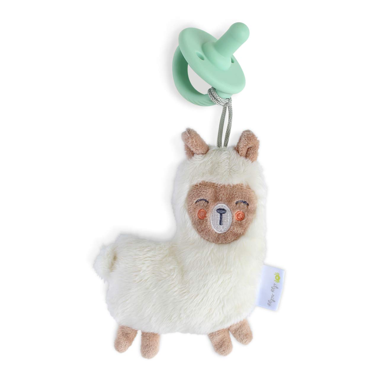 Itzy Ritzy - Juego de chupete y chupete (silicona), color verde